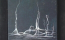 1982. E. Rosenstein, Krajobraz kosmiczny,olej, sklejka naklejona na płytę pilśniową, 40 x 40, syg