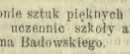 Ze sztuki, Kurier Warszawski, nr 230/1905, s. 5
